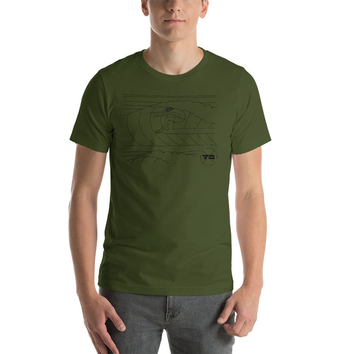 green  t-shirt