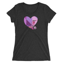 Load image into Gallery viewer, Women&#39;s short sleeve t-shirt - &quot;HEARTPOINT&quot;
